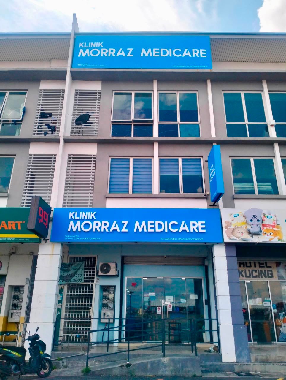 Klinik Morraz Medicare Taman Denai Frontage